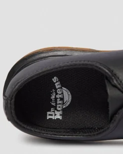 CHAUSSURES 1461 EN CUIR JUNIOR in Noir
