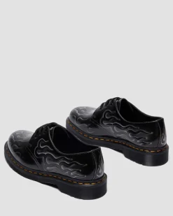 Chaussures 1461 Inferno en cuir à lacets in Argenté