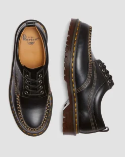 Chaussures Lowell en cuir in Noir