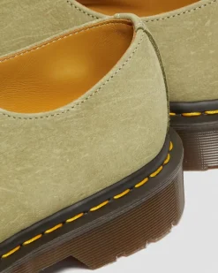 Chaussures 1461 Made in England en cuir nubuck in Vert