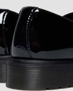 Chaussures Mariel II en cuir Patent Lamper à boucles et brides in Noir