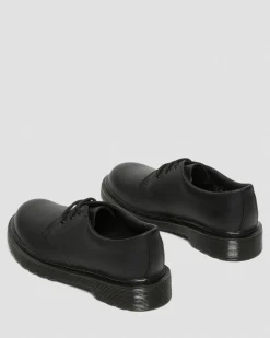 Chaussures 1461 Mono en cuir Softy T Junior in Noir