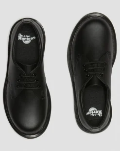Chaussures 1461 Mono en cuir Softy T Junior in Noir