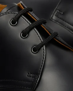 Chaussures 1461 Narrow Plain Welt en cuir Smooth in Noir