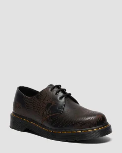 Chaussures 1461 Phoenix en cuir Vintage Smooth in Noir