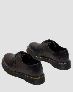 Chaussures 1461 Phoenix en cuir Vintage Smooth in Noir
