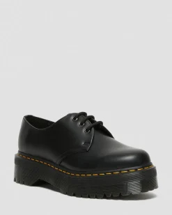 Chaussures plateformes Quad 1461 en Cuir in Noir