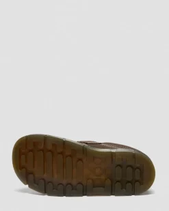 Chaussures Raffe en Tumbled Nubuck à brides Junior in Marron Foncé