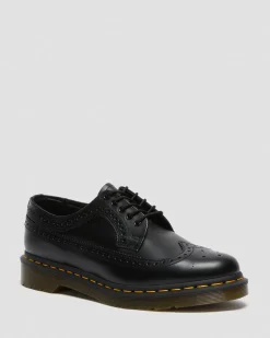 Chaussures richelieus 3989 en cuir Smooth in Noir