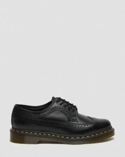 Chaussures richelieus 3989 en cuir Smooth in Noir