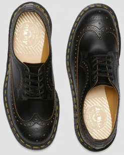 Chaussures richelieus 3989 Vintage en cuir Quilon in Noir