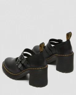 Chaussures à talons Eviee Sendal en cuir in Noir