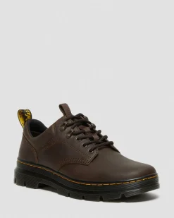Chaussures utilitaires Reeder en cuir Crazy Horse in Marron Foncé