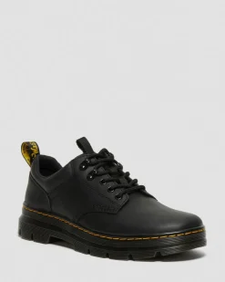 Chaussures utilitaires Reeder en cuir Wyoming in Noir
