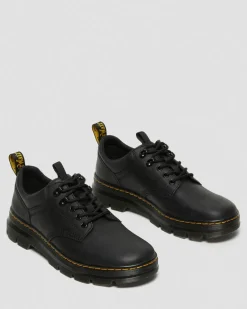 Chaussures utilitaires Reeder en cuir Wyoming in Noir