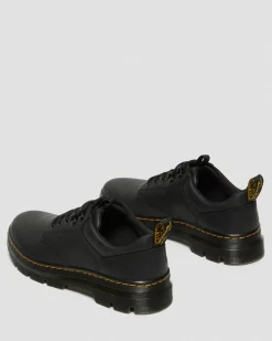 Chaussures utilitaires Reeder en cuir Wyoming in Noir