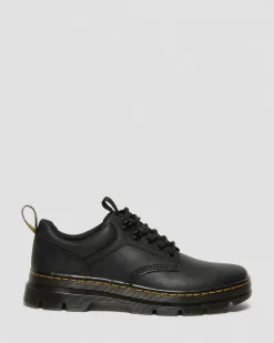 Chaussures utilitaires Reeder en cuir Wyoming in Noir