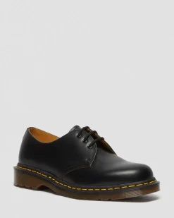 Chaussures 1461 Vintage en cuir Quilon in Noir