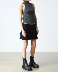 Chelsea boots DMXL en cuir à zip in Noir