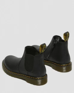 Chelsea boots 2976 en cuir Softy T Junior in Noir