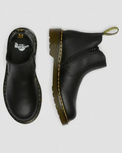 Chelsea boots 2976 en cuir Softy T Junior in Noir