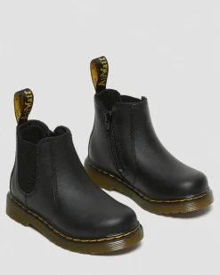 Chelsea boots 2976 en cuir Softy T pour tout-petit in Noir