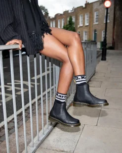 Chelsea boots 2976 en cuir Virginia in Noir