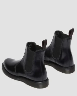 Chelsea boots Flora en cuir Smooth in Noir