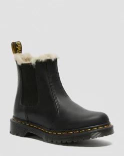 Chelsea Boots 2976 Leonore Doublées de Fourrure Synthétique in Noir