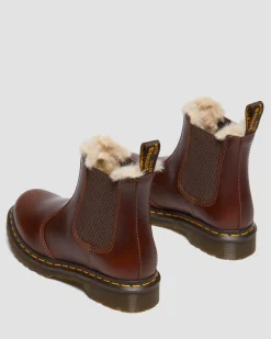 Chelsea Boots 2976 Leonore Doublées de Fourrure Synthétique in Toffee