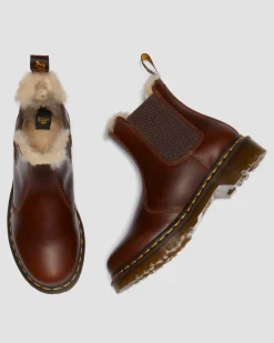 Chelsea Boots 2976 Leonore Doublées de Fourrure Synthétique in Toffee