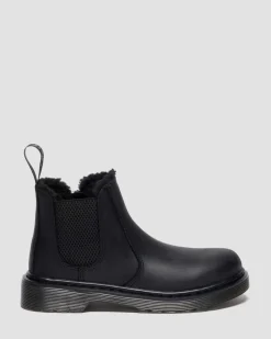 Chelsea boots 2976 Leonore fourrées Junior in Noir