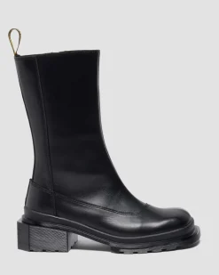 CHELSEA BOOTS MAYBOLE HI À BOUTS CARRÉS in Noir