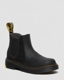 Chelsea boots 2976 WinterGrip en daim Junior in Noir