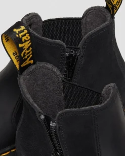 Chelsea boots 2976 WinterGrip en daim Junior in Noir