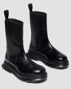 CHELSEA BOOTS 14XX QUBIST in Noir
