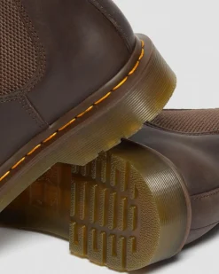 Chelsea boots 2976 Yellow Stitch en cuir Crazy Horse in Marron Foncé