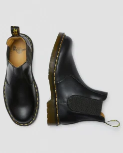 Chelsea boots 2976 Yellow Stitch en cuir Smooth in Noir