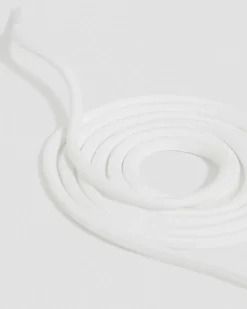 Lacets ronds 140 cm (8-10 œillets) in Blanc