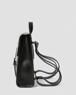 Mini sac à dos en cuirs Kiev et Smooth in Noir