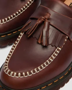 Mocassins à pampilles Adrian en cuir Orleans in Marron