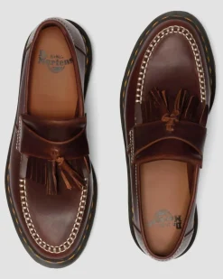 Mocassins à pampilles Adrian en cuir Orleans in Marron