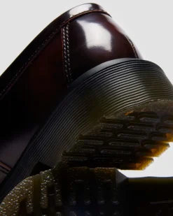 MOCASSINS PENTON HEART EN CUIR ARCADIA RUB-OFF BICOLORE in Rouge Cherry Red & Blanc