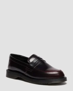 Mocassins Temara en cuir Arcadia in Rouge Cherry Red
