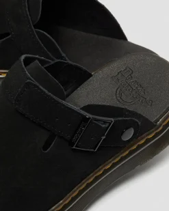 Mules en daim Carlson in Noir