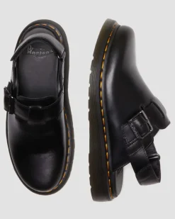 Mules Jorge II en cuir Brando à brides in Noir