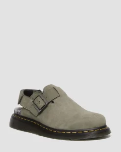 Mules Jorge II en fourrure synthétique in Nickel Grey
