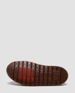 MULES SAN EN CUIR in Marron