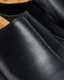 MULES SAN EN CUIR in Noir