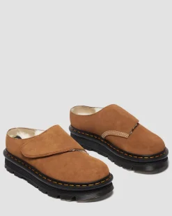 Mules ZebZag AnyWair en daim avec doublure in Marron